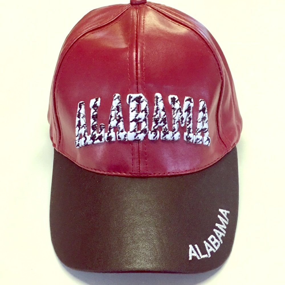 Alabama Football Adjustable Cap Hat Red SEC NCAA